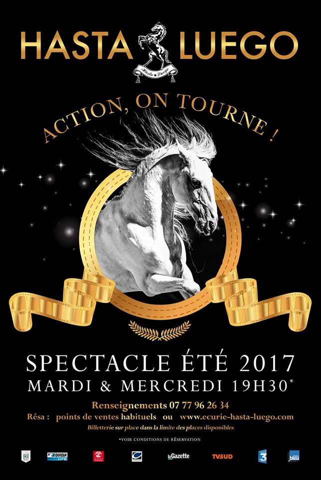 action on tourne spectacle hasta luego nimes