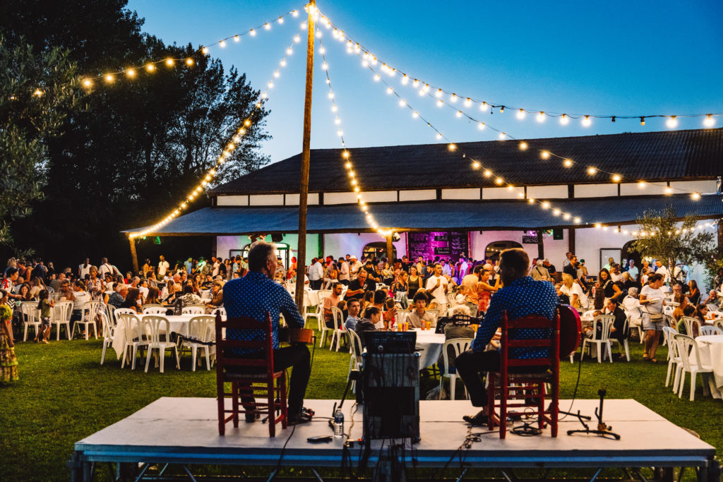Spectacle equestre soiree festive